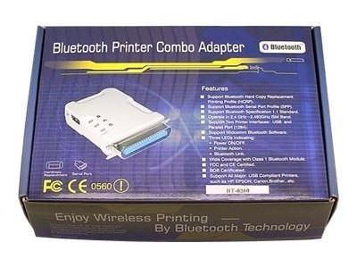 Premiertek Bluetooth Printer Adapter, Usb