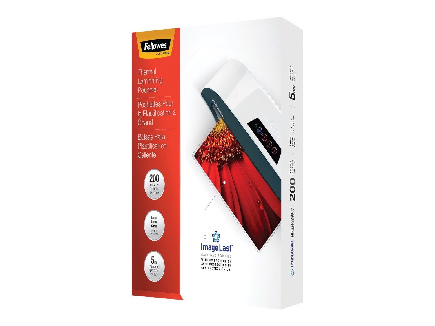 Neato Laminating Pouches, 9-1/2" X 11", 3Mil, 200-Pack