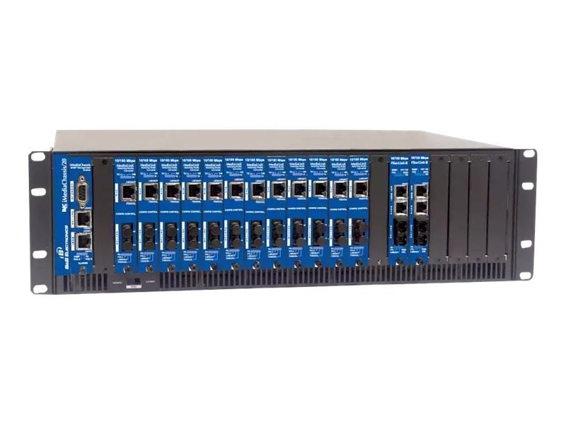 Imc Networks Imc iMediaChassis/20 w/2xAC PS
