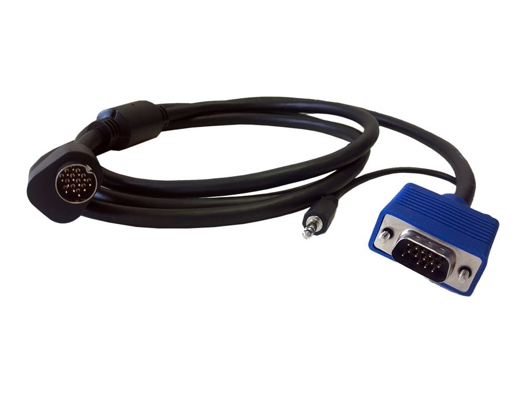 ZeeVee HDDB15 Vga To Din M/M Cable With Audio, 6FT
