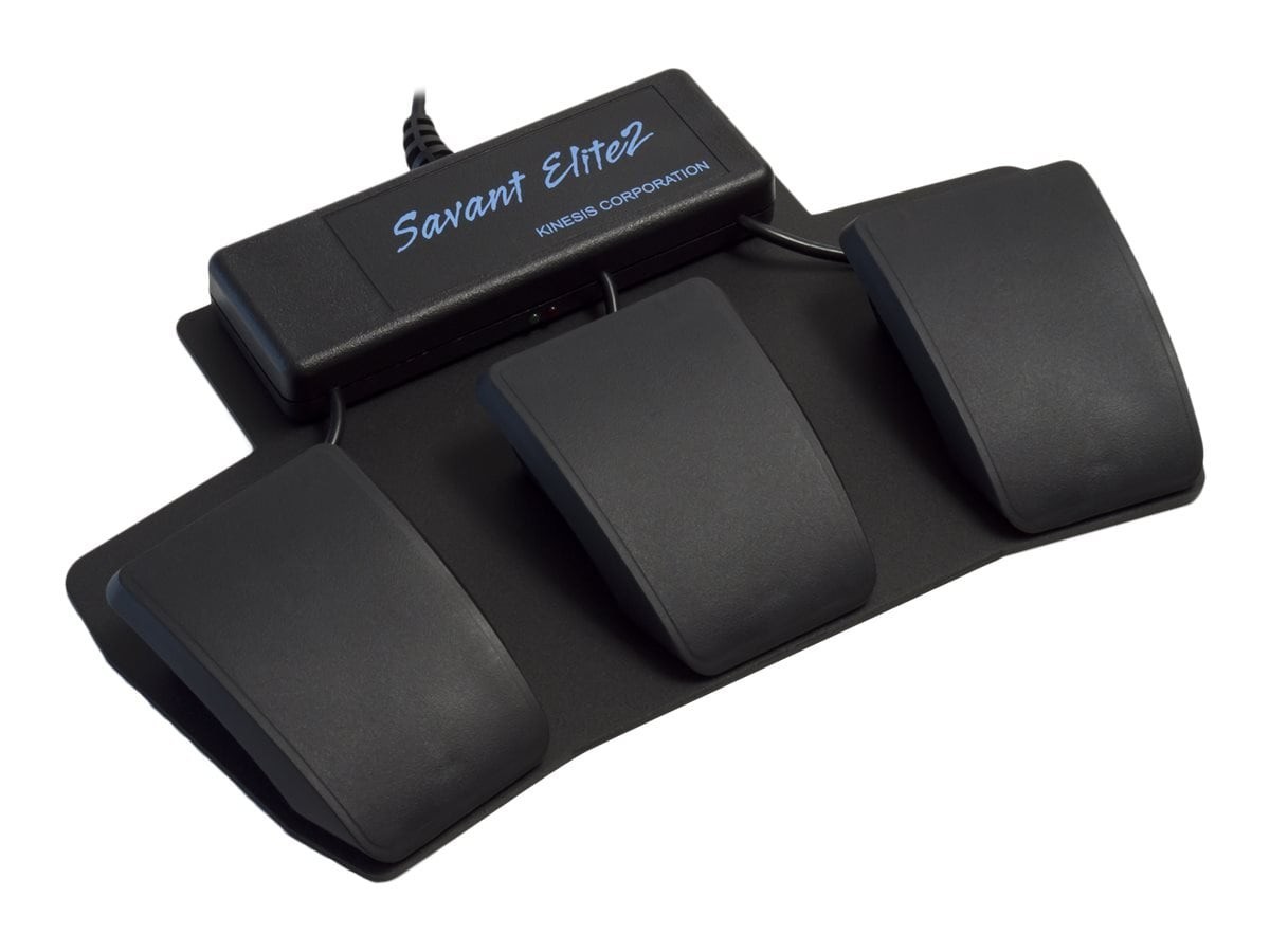 Kinesis Savant Elite2 Triple Foot Pedal, Jack For 4TH Input