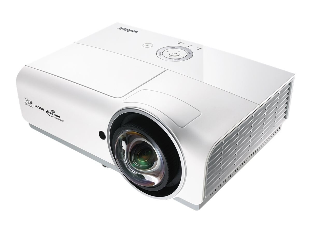 Vivitar DX883ST Xga 3D-Ready DLP Projector, 3300 Lumens, White