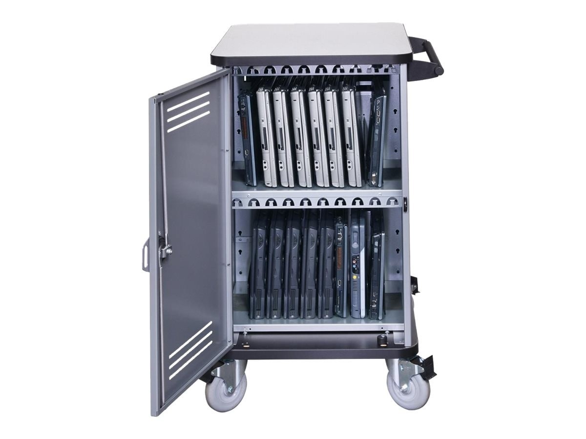 Spectrum Industries Pro32 Notebook Cart With 4" Balloon Wheels
