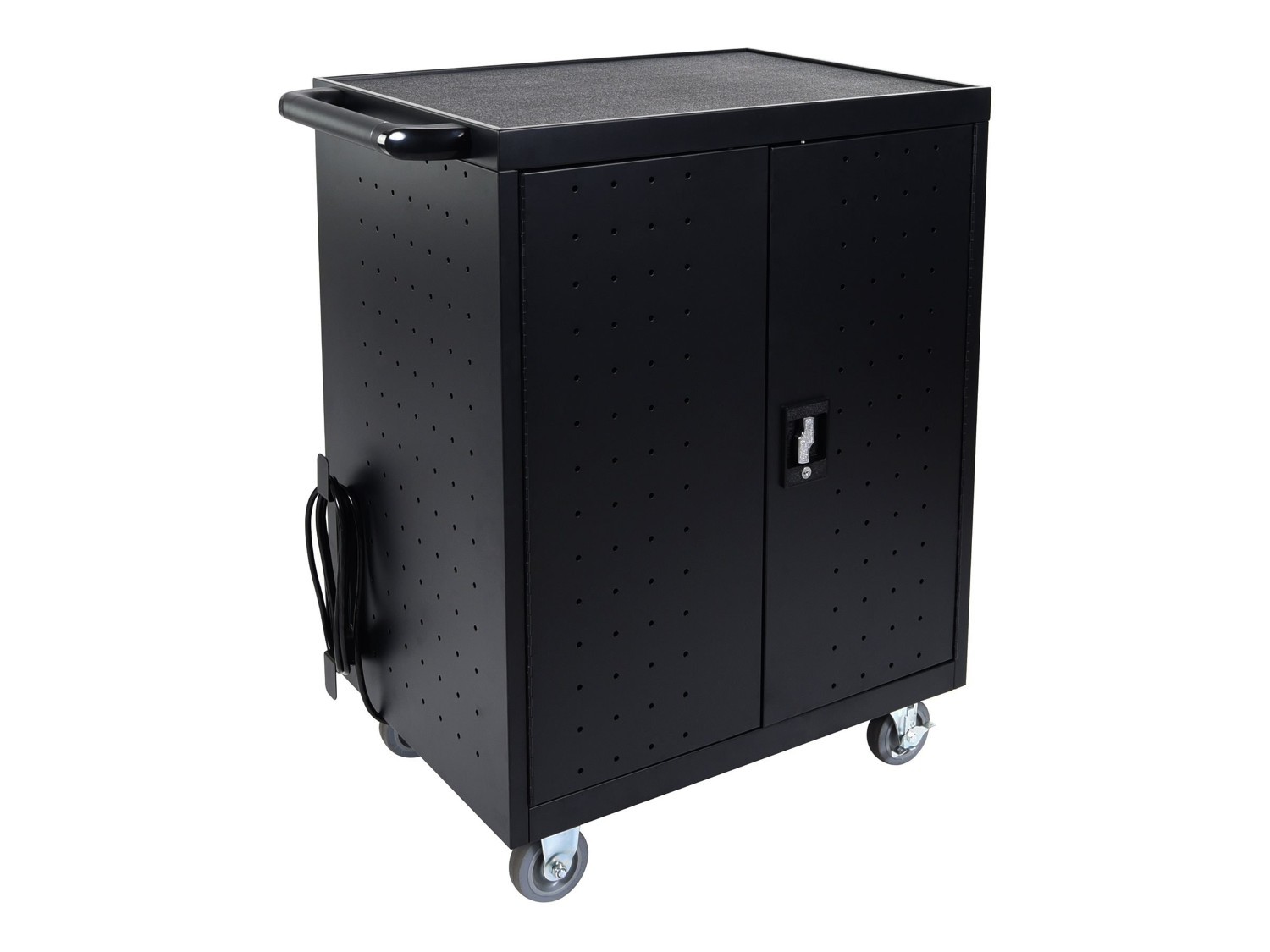 Luxor 32-Unit Laptop/Chromebook Charging Cart With Timer