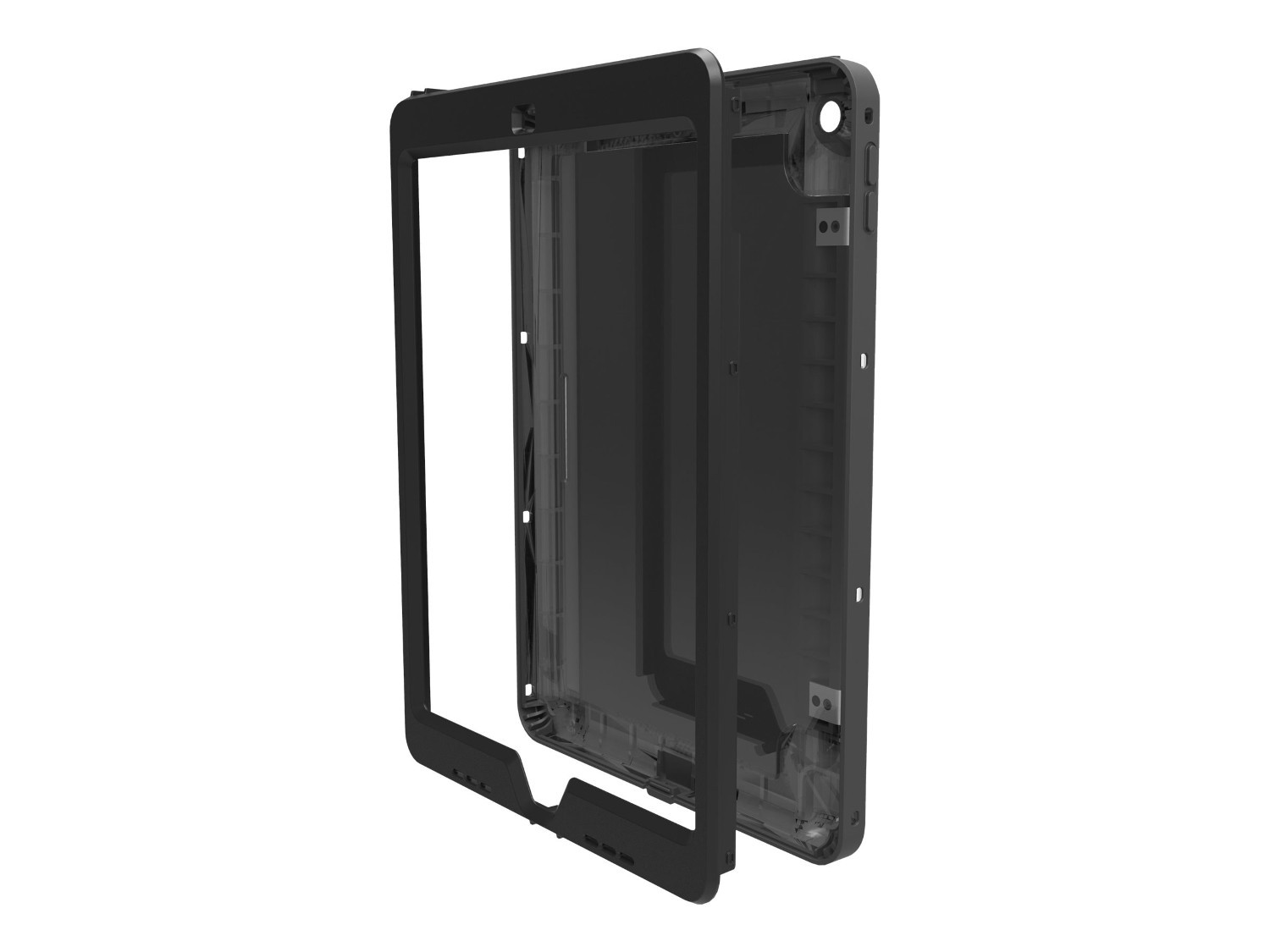 Trident Case Bulk Academia Series Case For iPad 9.7" (2017), Black