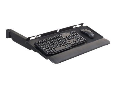 Human Active Technology Ergotech Articulating 7000 Series Keyboard Arm With Keyboard Tray, No Mount, Black