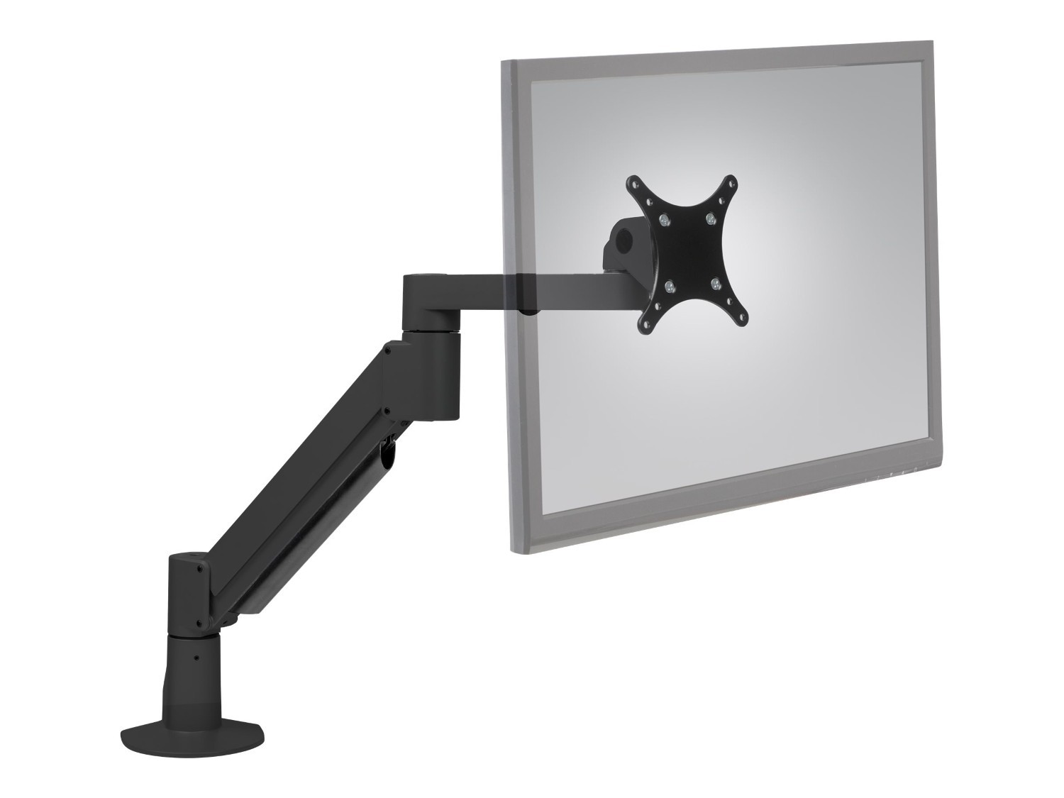 Human Active Technology Ergotech Innovative 7000 Flexible Flat Panel Radial Arm For Displays Up To 32" - Black