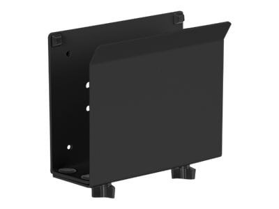 Human Active Technology Ergotech Small Cpu Holder For 2" To 3" Wide Cpu, Black