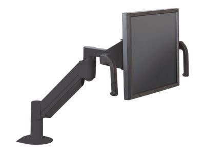 Human Active Technology Ergotech Mounting Arm For Flat Panel Displays Up To 22.5 LBS., Black