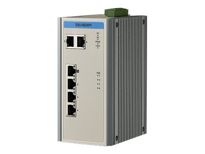 Imc Networks Imc 4Port 10/100MB (PoE/POE+) + 2 Perpport GbE Lite-MGD Switch -40-75C