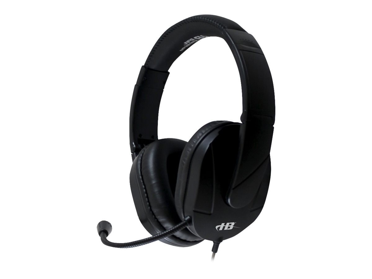 Hamilton Electronics Hamilton Mach-2 Multimedia Stereo Headset - Over-Ear W/ Steel Reinforced Gooseneck Mic