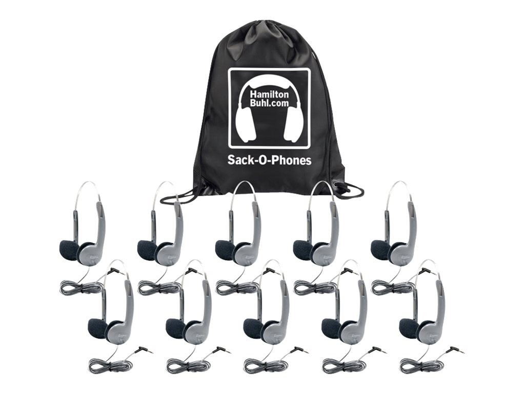 Hamilton Electronics Hamilton Ha1a Headsets (10-Pack Bag)