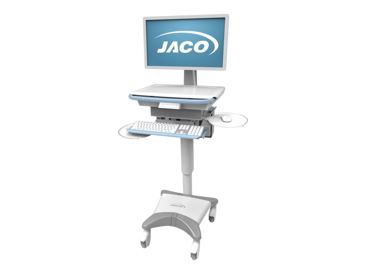 GCX UltraLite 320 LCD Cart With Powerblade Hot Swap Power System And 2 LiFe Powerblade Batteries