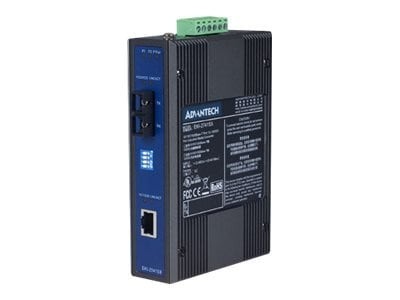 Imc Networks Imc 10/100T (X) To SC Single-Mode Industrial Media Converter, -40-75C