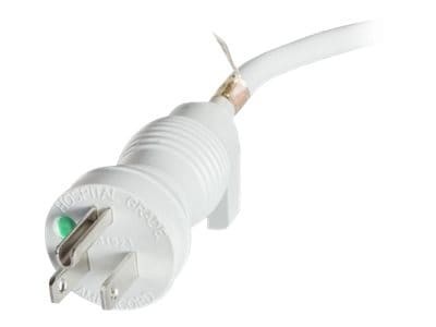 Tryten Technologies Tryten Hospital Grade Power Cable, 5-15P To 5-15R, Gray, 9FT