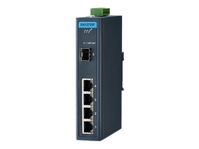 Quatech Advantech Eki-2725F Din RM WM Unmanaged Switch/4xGbE/1xSFP