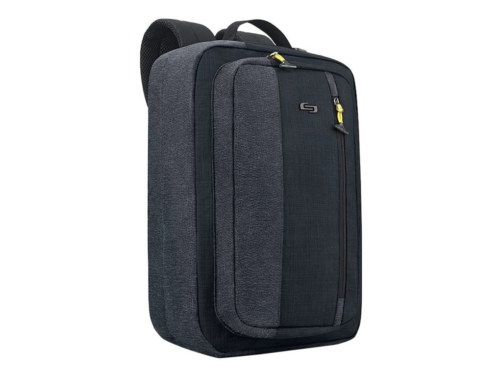 Solo Cases Solo 15.6" Work To Play Backpack/Briefcase, Black