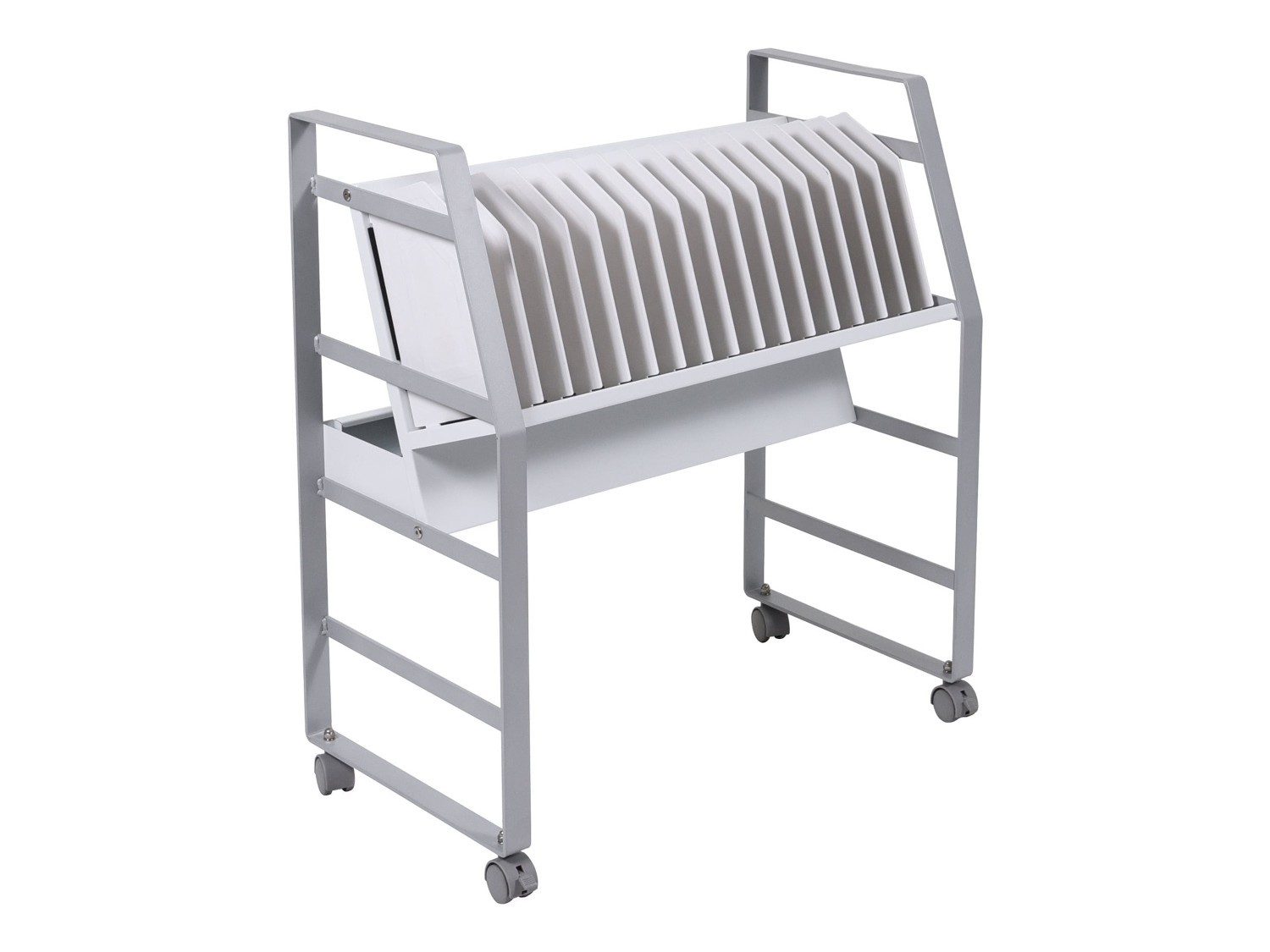 Luxor 16 Tablet/Chromebook Open Charging Cart