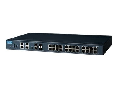 Imc Networks Imc 24Port +4G Combo Port PoE Perpmanaged Switch W/Wide Tem
