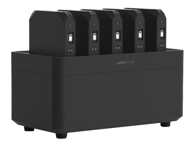 Omnicharge 5 Bay PWR Station + 5X 20 Powerbanks BDL