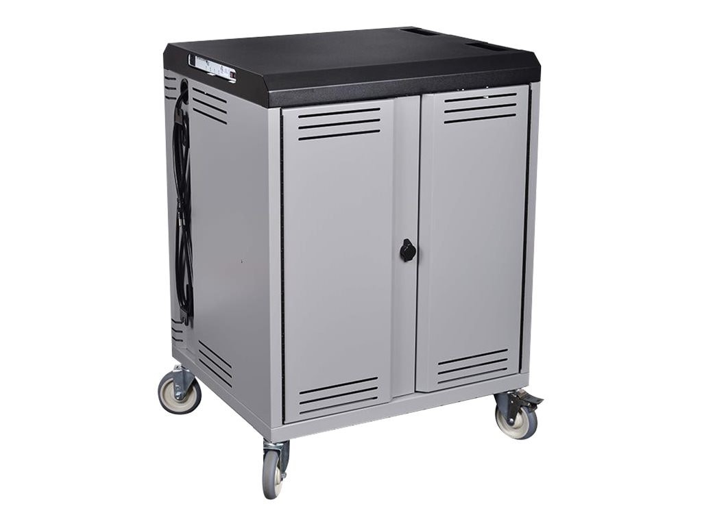 Spectrum Industries Connect36 Mobile Device Cart W/ Power Switch & Rotated Outlets