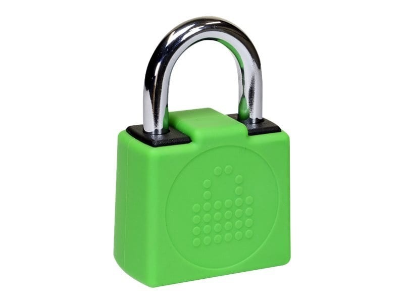 LocknCharge Resettable Keyless Padlock Sil