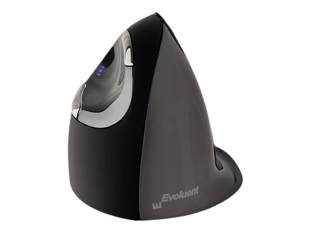 Evoluent Worlds First Mouse With Grooved Buttons.Your Fingertips Rest In A Shal