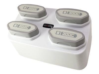 CodeCorp Quad-Bay Battery Charger, Us Power Suppl