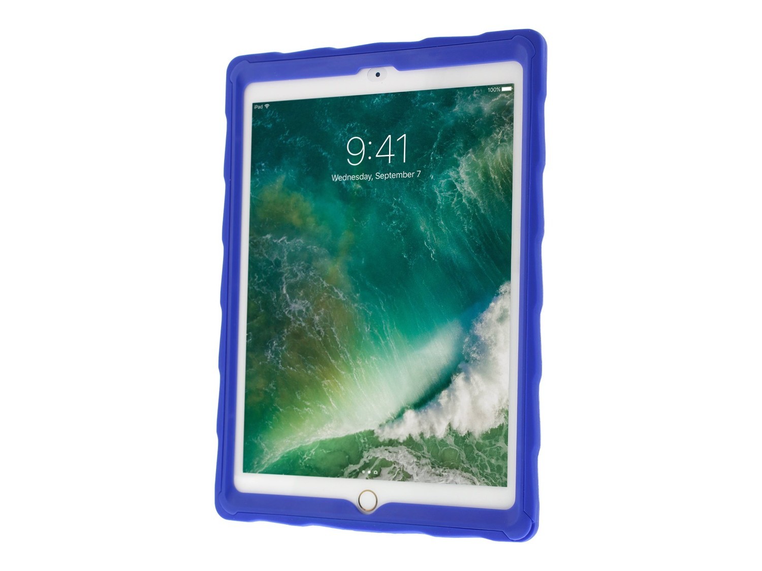 Mohawk Droptech Clear iPad 9.7 Royal Blue / Lime