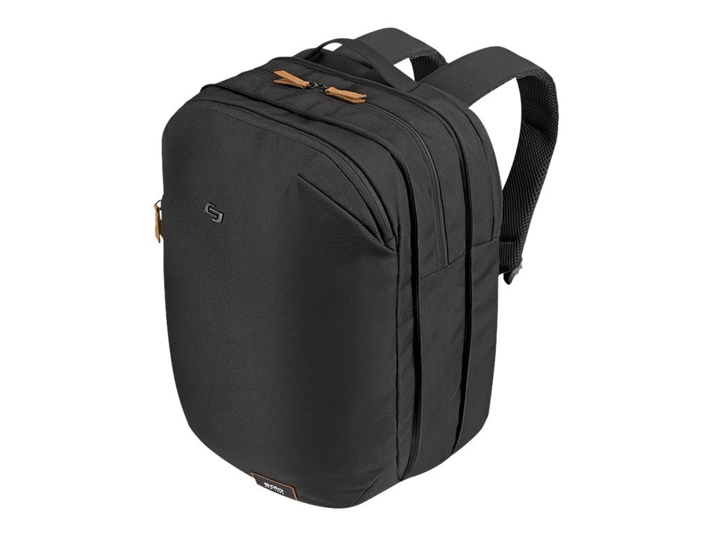 Solo Cases Solo Crosstown Expandable Backpack, Black