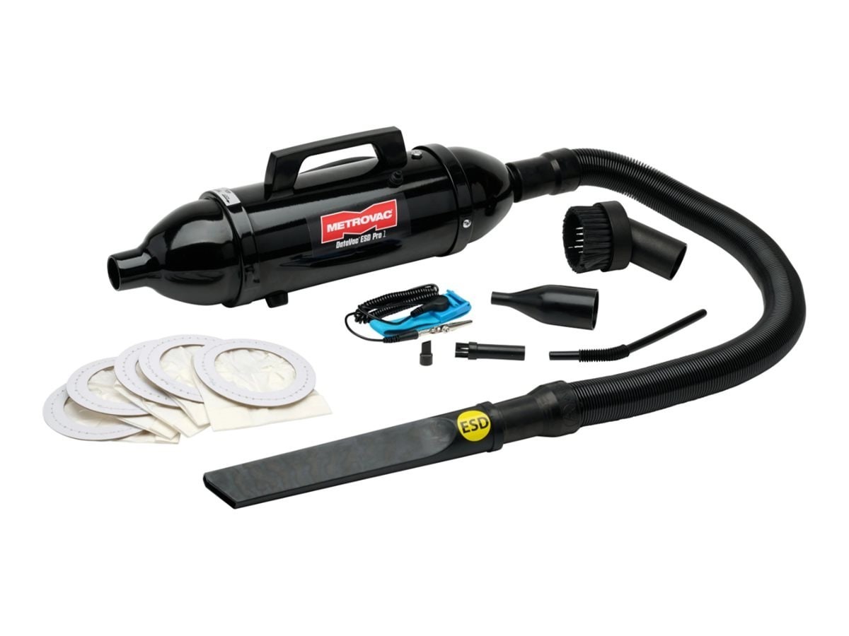 Metropolitan Vacuum Cleaner MetroVac Datavac Anti Static, Esd Safe, 500 Watt Vacuum/Blower W/Grounded 3 Con