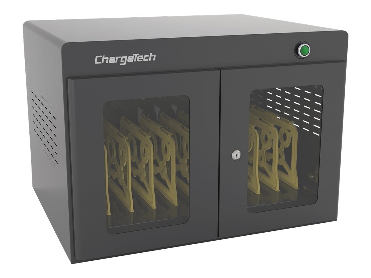 ChargeTech 10 Bay Uv Clean & Charge Ac Cabinet