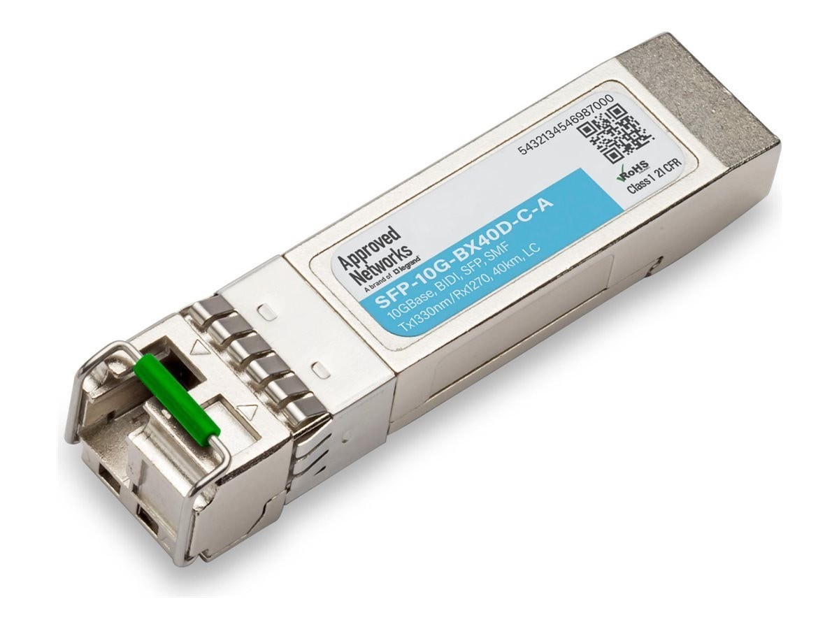 Approved Networks 10GBase BX-D LC, 40 KM, TX