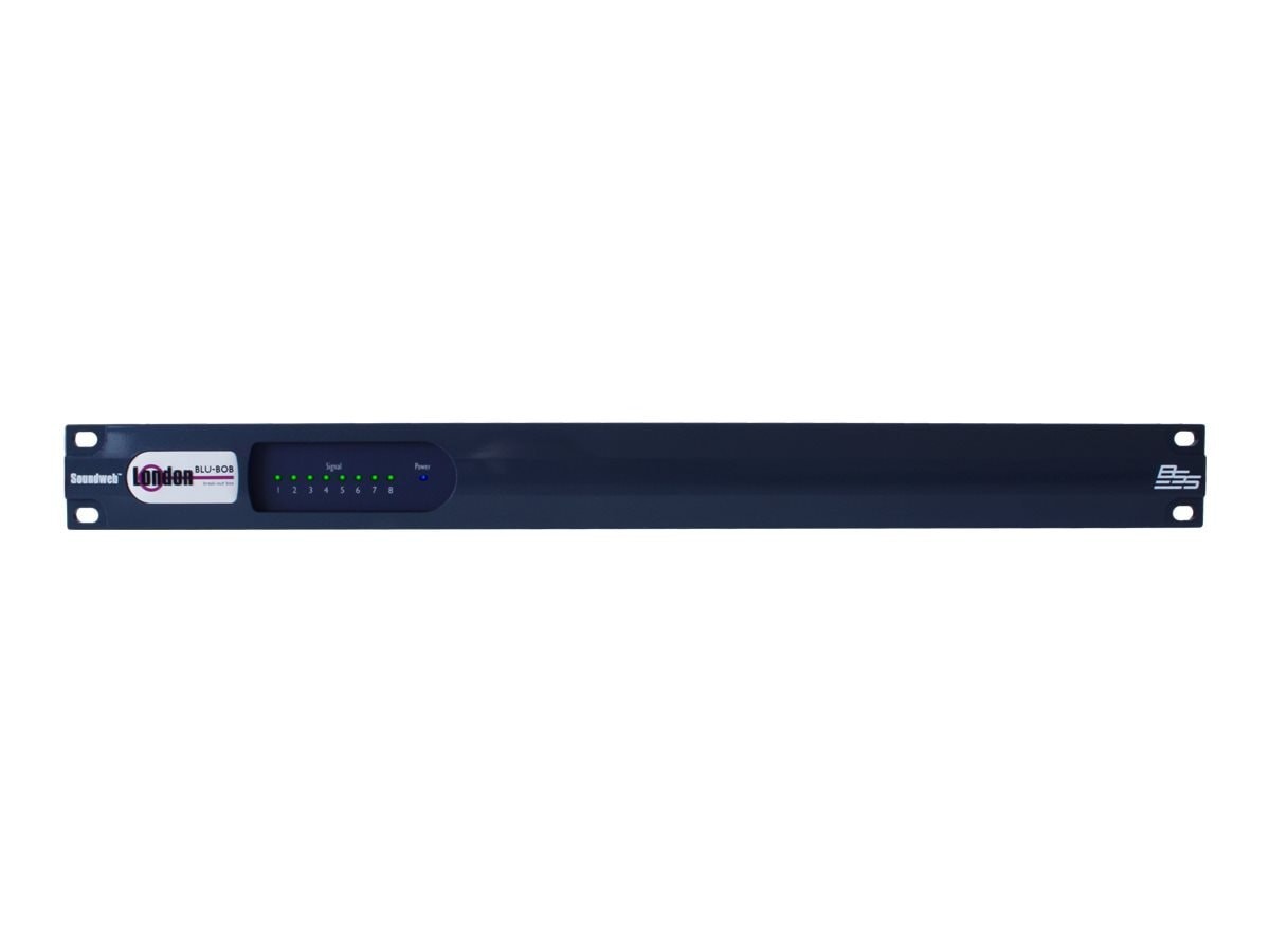 BSS Audio 8-Channel Analog Break-Out Box W/ Blu Link (Rack Mount)
