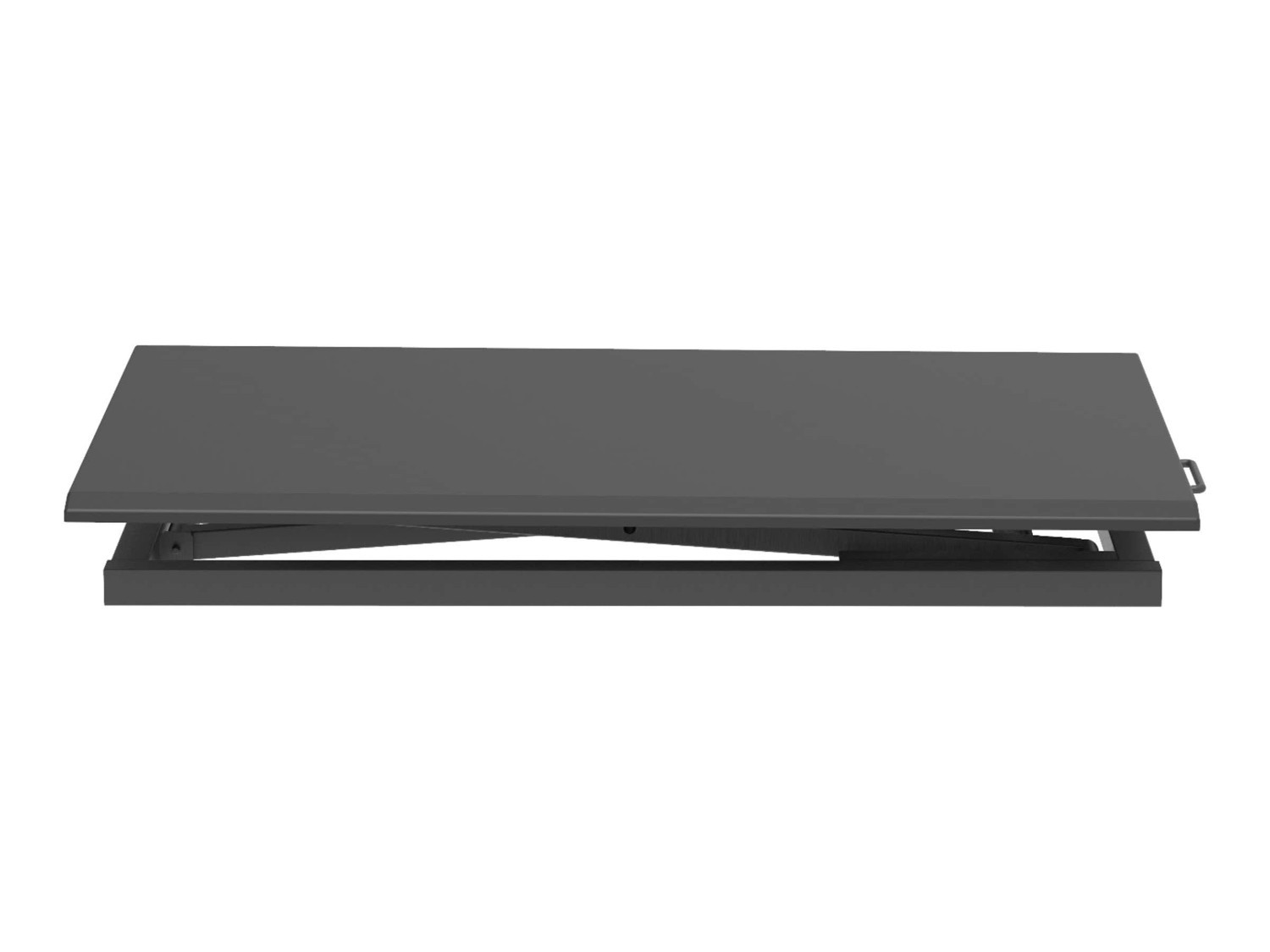Luxor Pneumatic Standing Desk Converter - Black