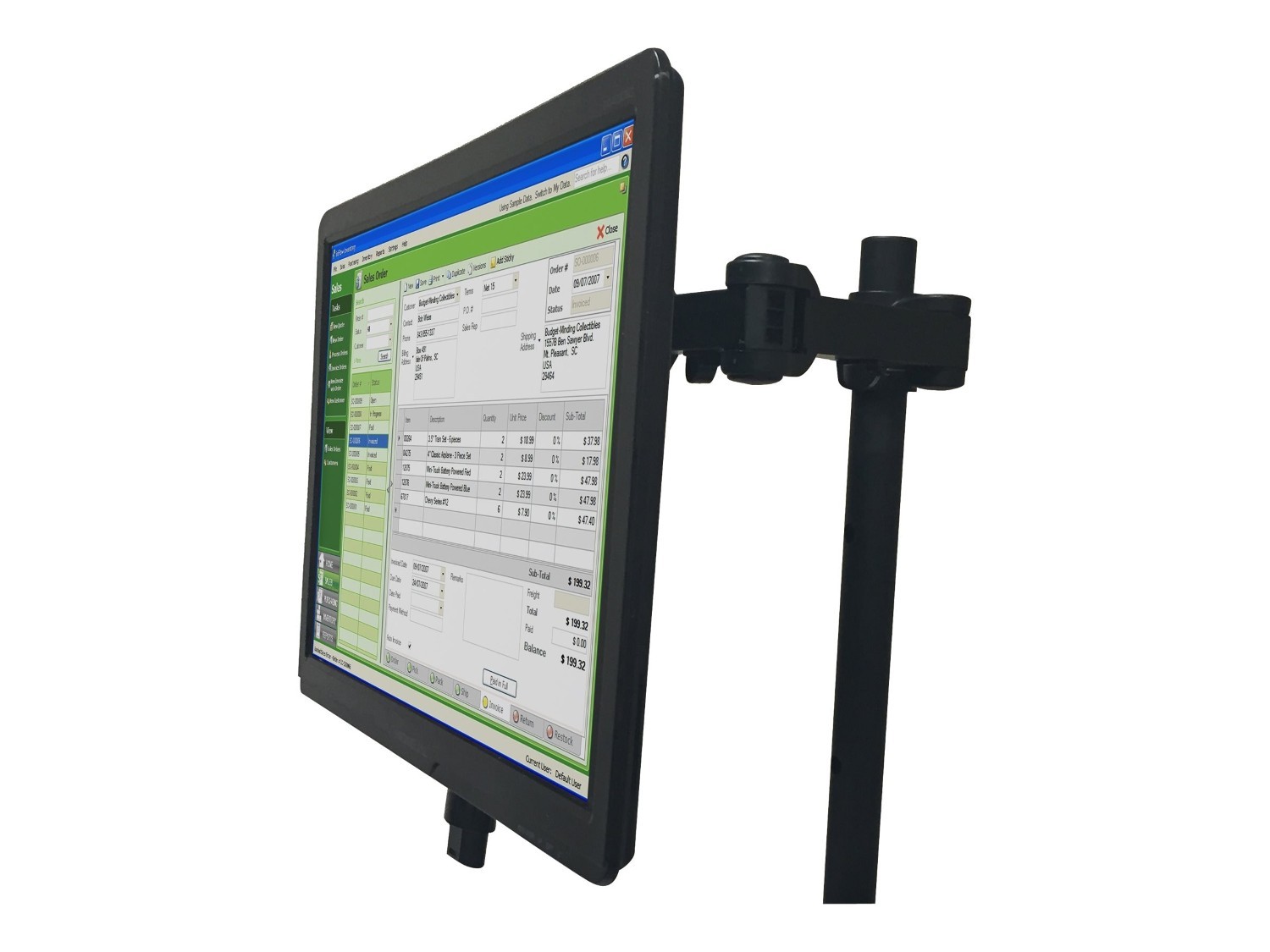 Newcastle Single Post Mount Monitor