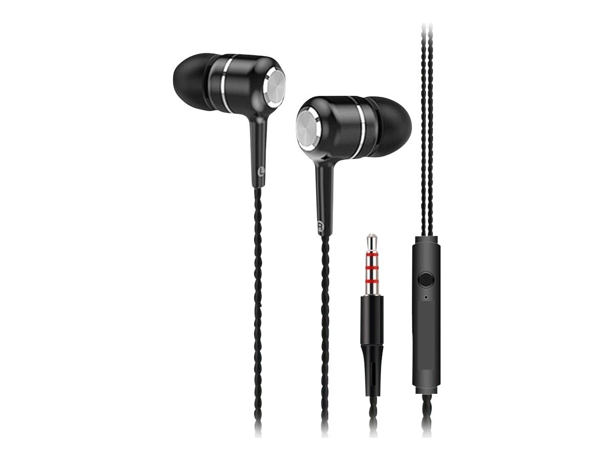 B3e 3.5MM Earbud W/ In-Line Microphone