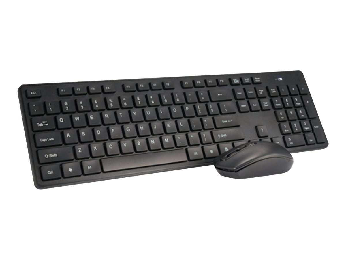 B3e Wireless Keyboard And Mouse Combo, Black