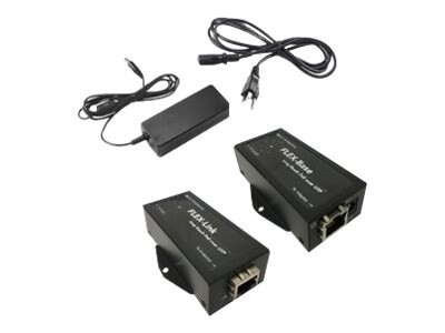 NVT Phybridge FLEX-Link Extender Kit: 1 FLEX-Link, 1 FLEX-Base, 55Vac, 60W Power Supply