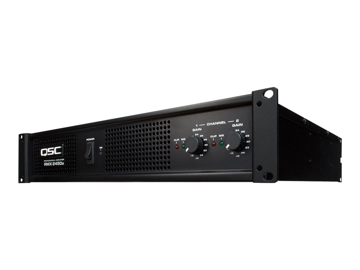 Jam Software Jam Corp. QSC RMX2450a Low-Z Power Amplifier (800 W Per Channel)