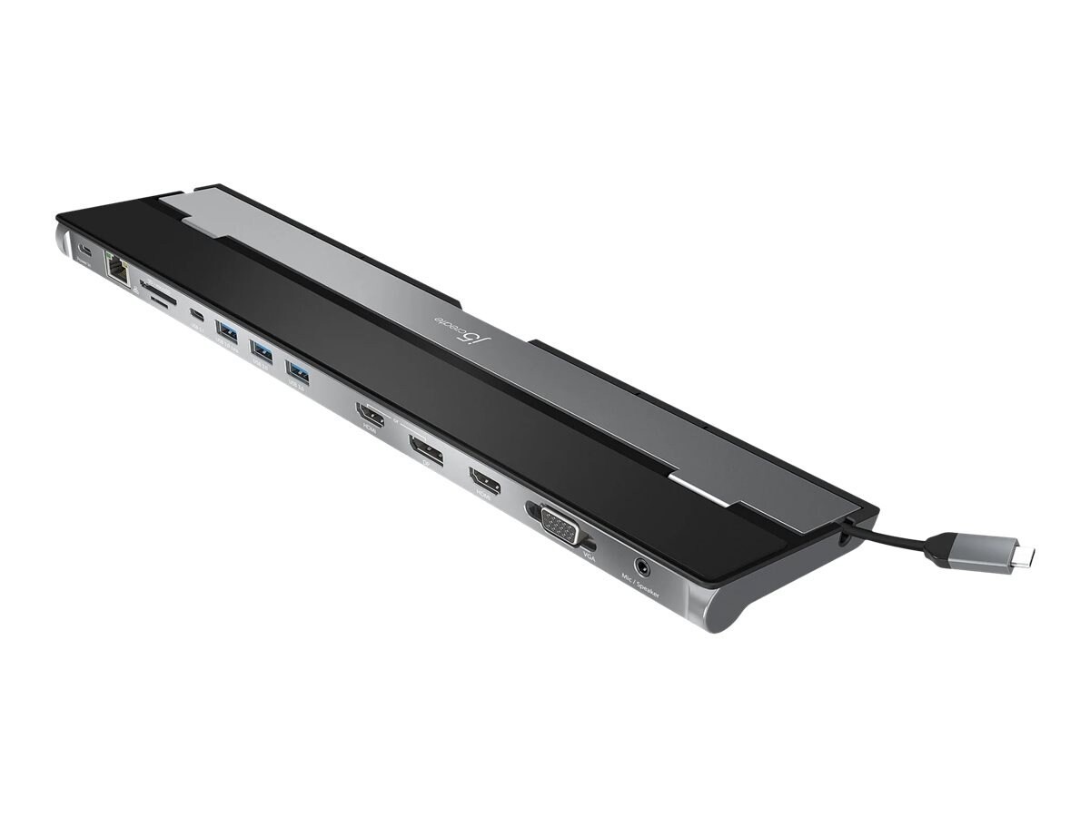 KaiJet Technology International KaiJet Usb-C Triple Display Docking Station With 100W PD Adapter