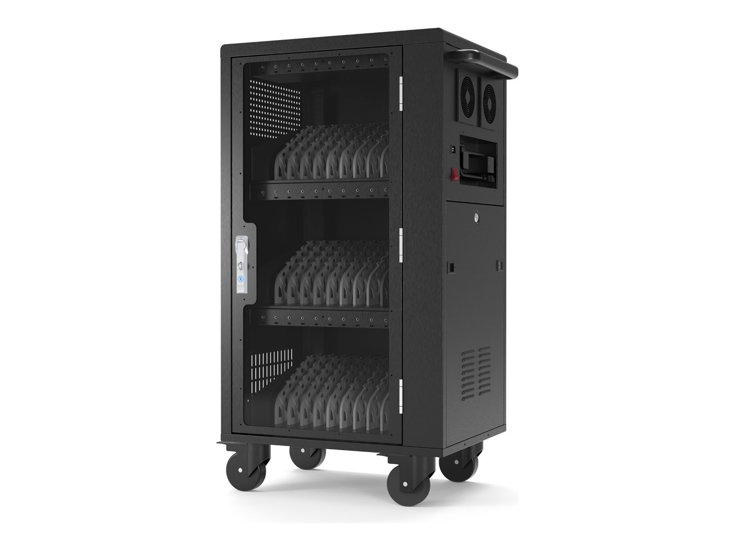 Luxor 30-Laptop/Tablet Usb-C Charging Cart