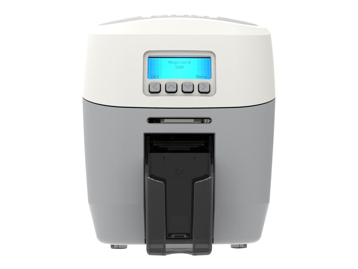 Magicard MagicCard 600, Dual-Sided DTC Printer, Smart Card Encoder, 600Dpi, Ethernet&USB,Digital Shredding,3Y