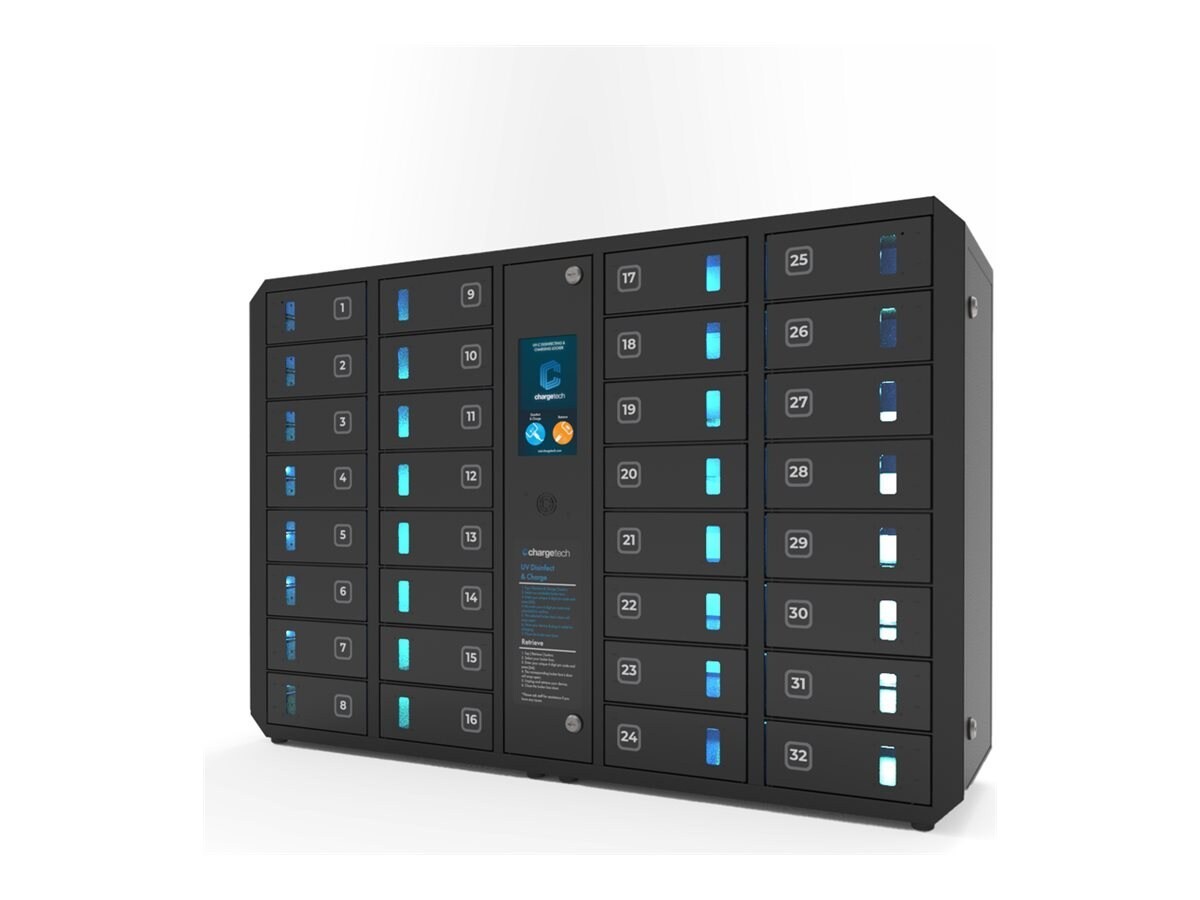 ChargeTech 32-Unit Guardian Charging Locker
