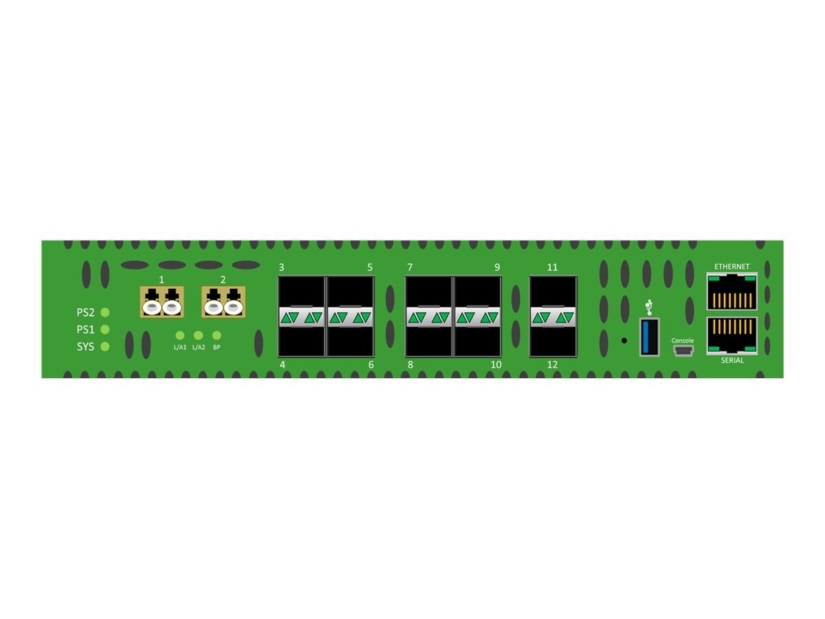 Garland Technology Garland Garland Technology XtraTAP 1/10G Tap: 1G-SX/10G-SR MMF 50/50 Passive Oeo Tap, (10) SFP+