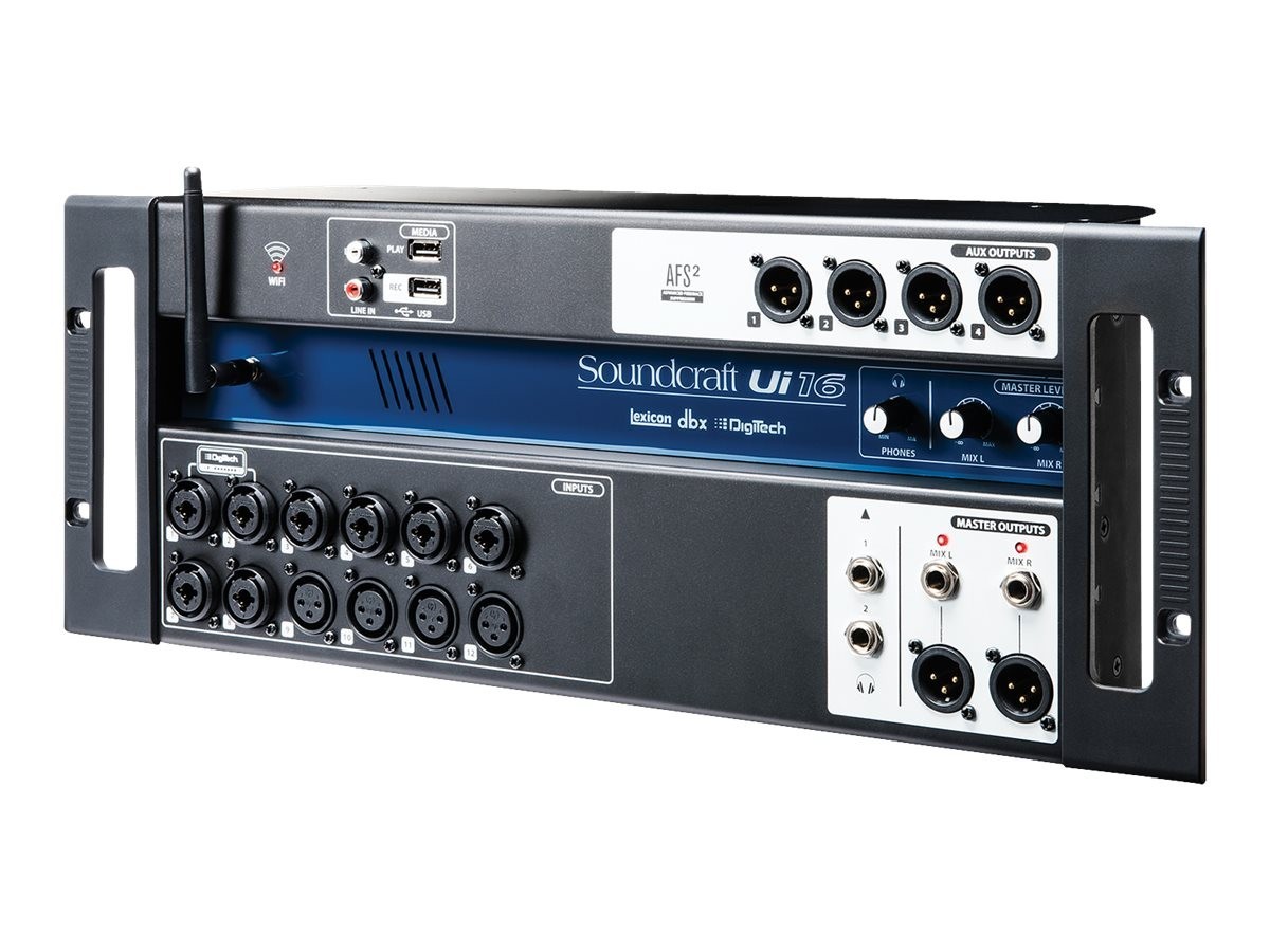 Soundcraft Ui16 16-Input Remote-Controlled Digital Mixer