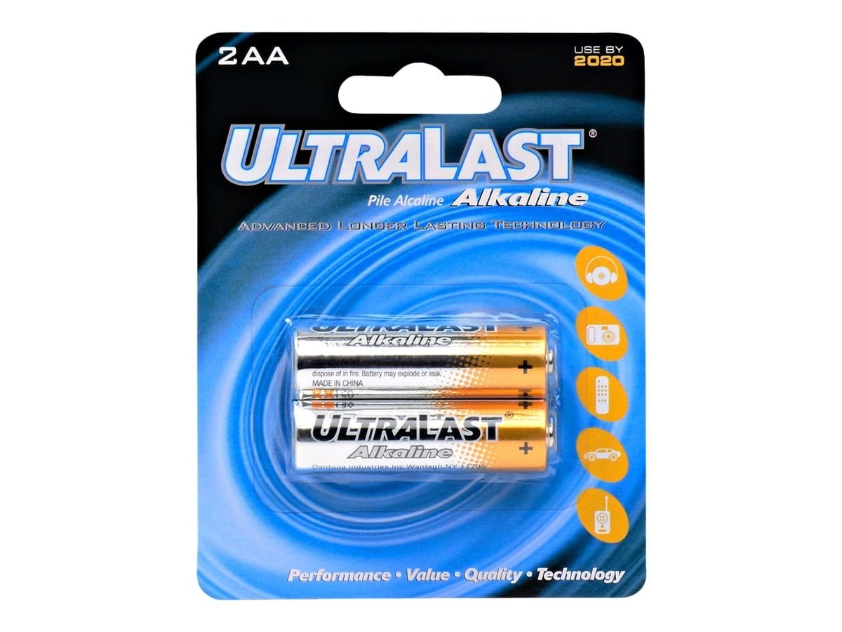 Denaq 2 Pack Aa Alkaline Battery