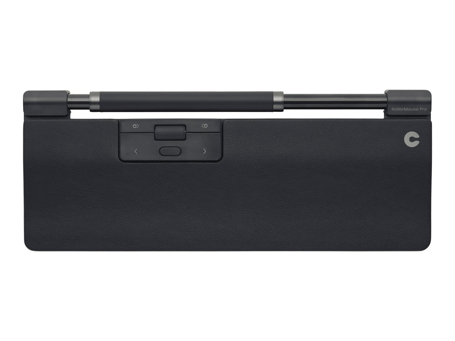 Contour Design RollerMouse Pro Wireless With Regular Wrist Rest - Black Vegan Leather