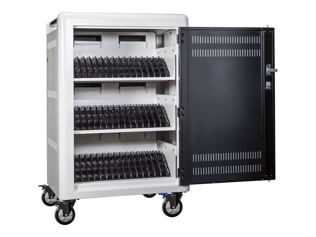 Power Technologies Anywhere Cart 45 Bay Secure Cycle Charging Cart - 110V Na