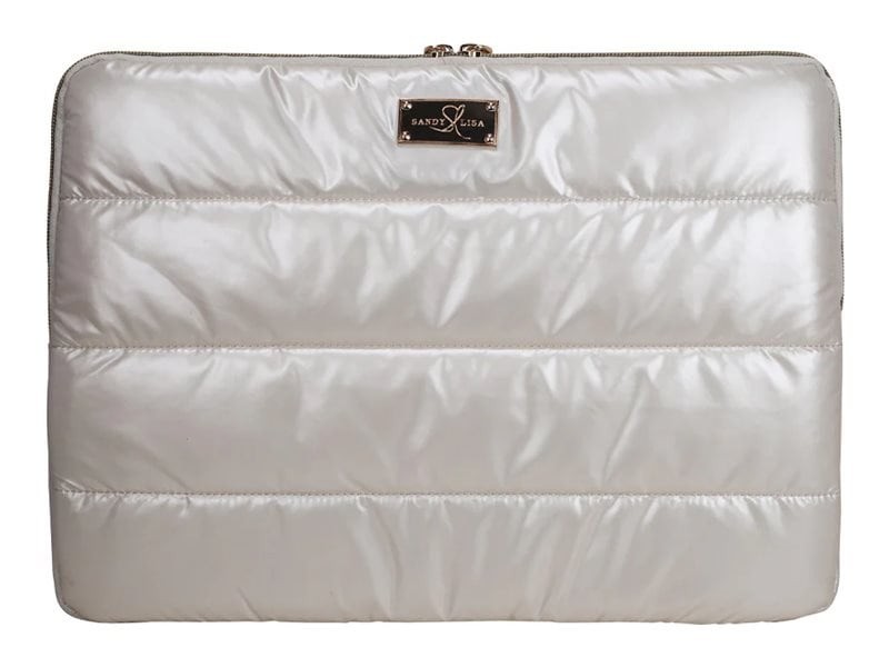 Eco Style Cape Town Sleeve For Laptops Up To 16" - White Chrome
